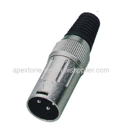 APEXTONE XLR cable mount male plug AP-1170