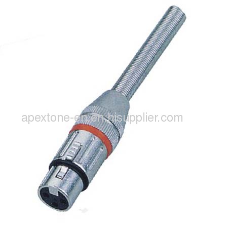 APEXTONE XLR cable mount female plug AP-1173