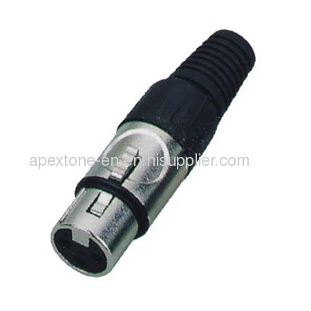APEXTONE XLR cable mount female plug AP-1175