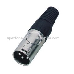 APEXTONE XLR cable mount male plug AP-1176