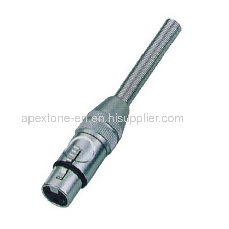 APEXTONE XLR cable mount female plug AP-1177