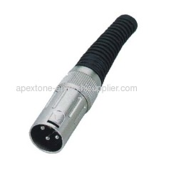 APEXTONE XLR cable mount male plug AP-1182