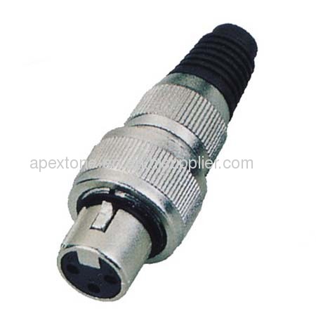 APEXTONE XLR cable mount female plug AP-1188