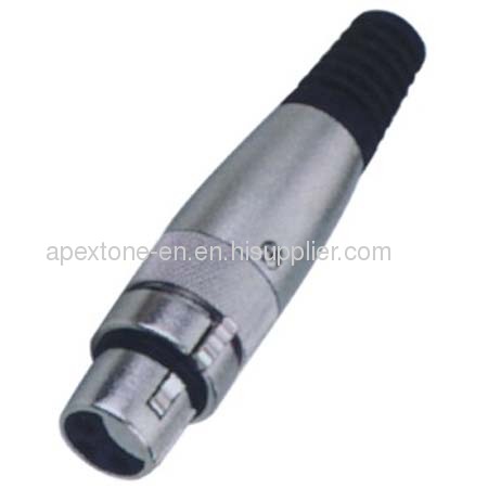 APEXTONE XLR cable mount female plug AP-1189