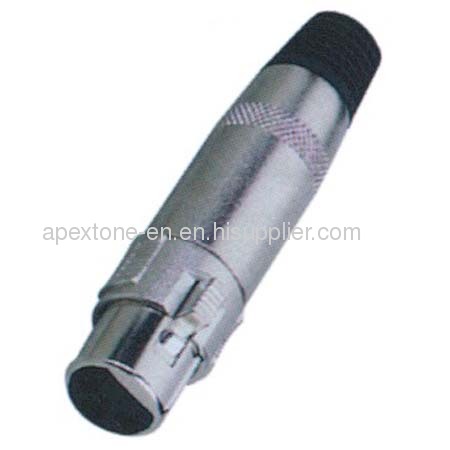 APEXTONE XLR cable mount female plug AP-1190