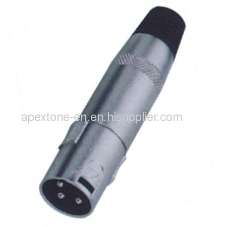 APEXTONE XLR cable mount male plug AP-1191