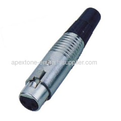 APEXTONE XLR cable mount female plug AP-1156