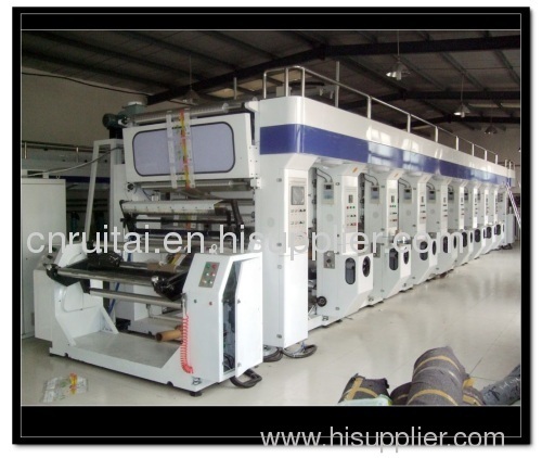 Fully Automatic Computer Register Rotogravure Printing Machine