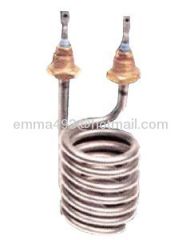 coil heater,coiled heat tube,tube heater,heating elements,tubular heater