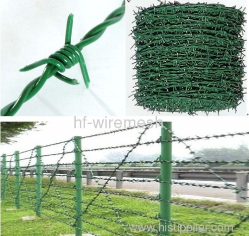 PVC barbed wire