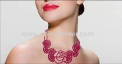 hot sell Silicone Hollow Necklace