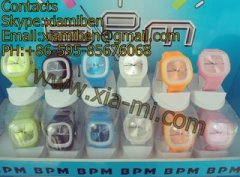 2011colorful promotional sports silicone watches