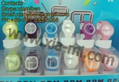 2011 colorful promotional sports silicone watches