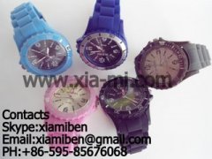 2011 colorful promotional sports silicone watches