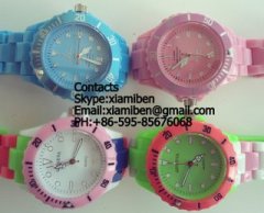 2011 colorful promotional sports silicone watches