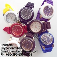 2011 colorful promotional sports silicone watches