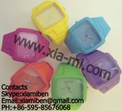 2011 colorful promotional sports silicone watches