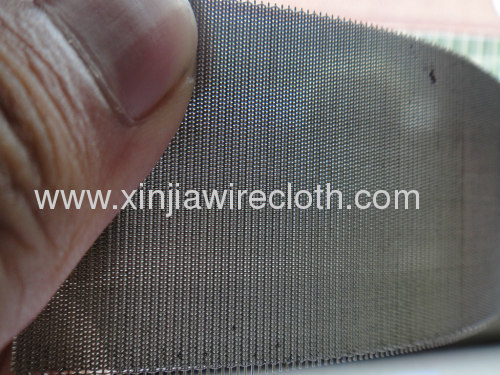 165 x 1100 Wire Mesh Filter Cloth Dutch Woven