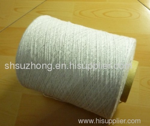 regenerated recycle cotton yarn , open end ,carded ,kniting ,sock glove yarn,raw white bleached ,colorful,6s/1