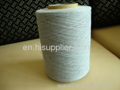 regenerated recycle cotton yarn open end carded kniting sock glove yarn raw white bleached colorful 21s/1