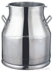 stainless steel Milk Bucket for portable milking machine