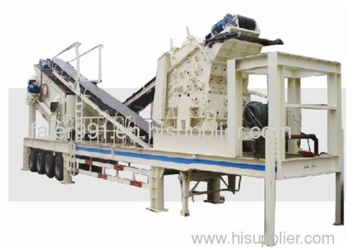 Portable Impact crushing plant