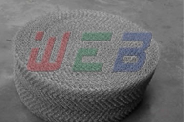 Fine knitted wire mesh