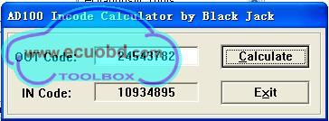 AD100 machine Incode calculator High Quality
