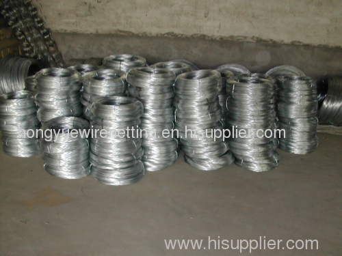 Electro galvanized wire in coils