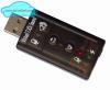 USB Virtual 7.1 Channel Sound Adapter High Quality