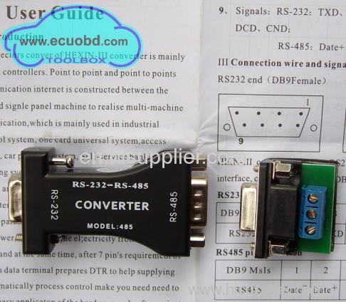 RS232 To RS485 Converter (4bit) High Quality