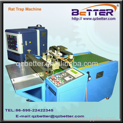 Mouse/rat glue trap machine