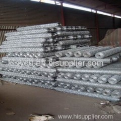 Hexagonal wire netting