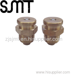 PT 1/4 button head brass fitting