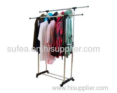 Double Garment Rack