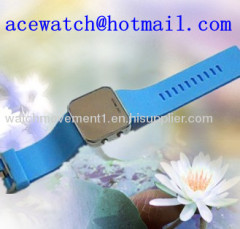silicone watch (LED digital watch) silica gel wristwatches G