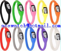 silicone watch (Ion watch) silica gel wristwatches slap band watch M