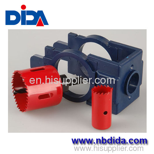 Plastic Panel Drilling Red Hole Saw