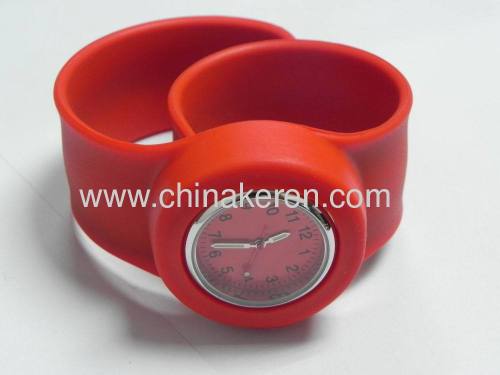 Hot Sell Fashion Silicone slap watch