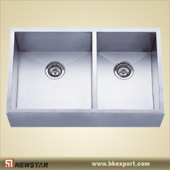 Hand craft polished kitchen sinks