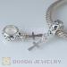 european silver dangle charms cross design