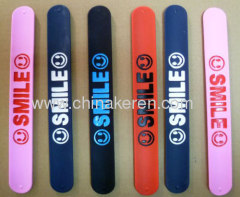 Hot Sell Fashion Silicone slap bands