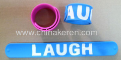 Fashion Silicone slap bracelets