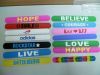 Hot Sell Fashion Silicone slap bracelet