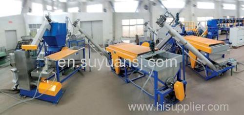 PET bottle broken cleaning production line