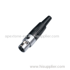 APEXTONE XLR cable mount female plug AP-1192