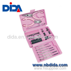 Hand Tools with Pink Box