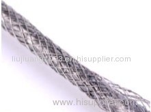 Graphite Yarn With Outside Braided Inconel Wire Jacket