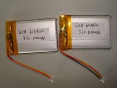 lithium polymer battery cell with PCB