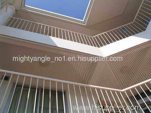 intelligent invisible anti-burglar netting ( building material )
